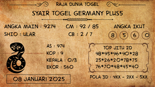 Prediksi Germany Plus5