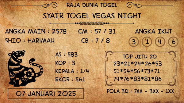 Prediksi Vegas Night